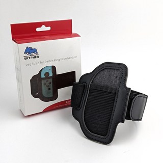 GNJOY 手把腿部固定帶 1入 綁腿帶 適 NS Nintendo Switch Sports 運動健身環大冒險, 1個