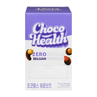 Choco Health 無糖堅果巧克力球 10包入, 250g, 1盒