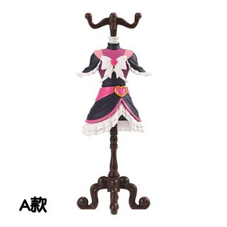 M.M小舖 BANDAI 光之美少女飾品衣架 轉蛋 扭蛋 服飾 飾品 收納架 全3款現貨, 1個, A款/黑天使3G092