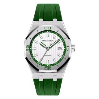2024 Speccht Sohne 남성용 자동 기계식 손목시계 고무 스트랩 일본 미요타 8215 Movt 스포츠 시계 40mm