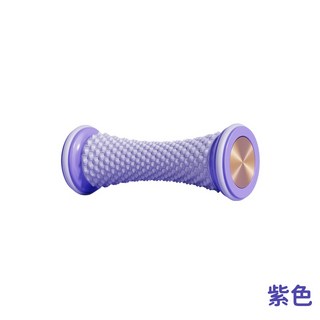 綠色蜂窩紋理按摩滾筒，肌肉舒緩放鬆，瑜珈運動必備, 紫色, 1個