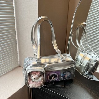 二次元JK制服包小食量日系娃包娃谷兩用痛包單肩腋下包學生校園風