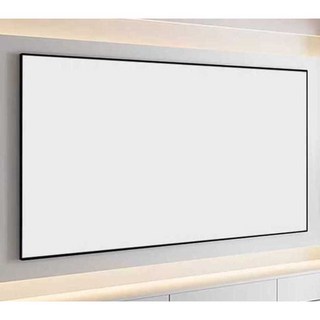 액자형 빔프로젝트 100인치 스크린 와이드 광학 영화 초단초점 가정용 빔 화이트 시네마, 금속 92인치 액자 스크린