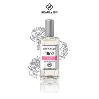 BERDOUES 1902 專屬記憶古龍水玫瑰-花語詩篇125ml，倍莉中性香氛，聖誕送禮推薦, 1個