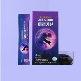 3대 5 000 아르기닌 젤리 25gx14포, 350g, 1개