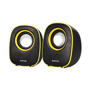 Kinyo 黃色邊框迷你喇叭, 黃色邊框, S66