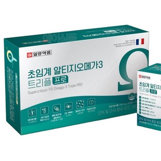 GOED IFOS 인증 알작은 알티지 오메가3 미니 TRG 중성지방 3리