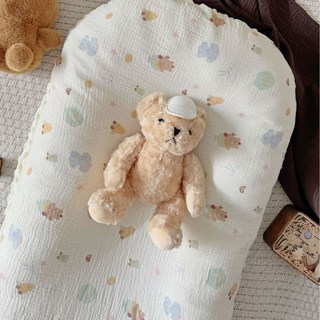 新生嬰兒豆豆絨牀中牀寶寶防嗆奶安撫哄睡牀墊防驚跳防壓睡墊批發