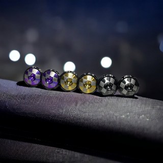 Focus mk4 MK4.5 wagon ST Kuga Active 車牌螺絲 正鈦螺絲 送墊片 M6螺絲, 推薦 不生鏽 正鈦 一顆 ST紫,前車牌, 1個