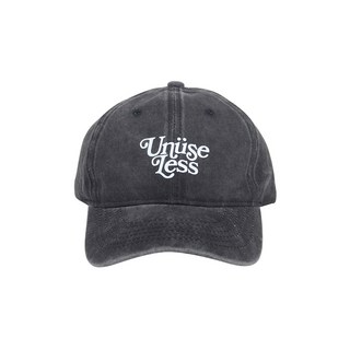 【Unuseless】BMLogo 水洗復古老帽 (黑)