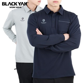 블랙야크 스트레치 긴팔 클래식 카라 폴로티셔츠