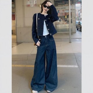 全店折扣 網紅小香風外套女2024春秋季新款休閒短款小衆氣質韓系名媛上衣女