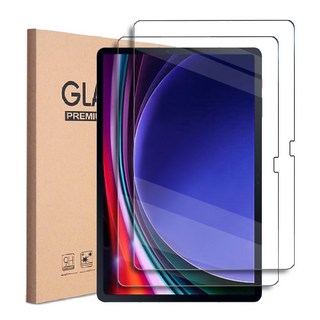 1+1 갤럭시탭S9 플러스 호환 강화유리 액정 보호필름2장 SM-X810 X810N X816 X816N 삼성 아이 친구 S9+, 강화유리 1+1=2장