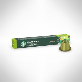[본사직영] 스타벅스 캡슐커피 by 네스프레소 싱글 오리진 과테말라 10개입 1개, 5.2g