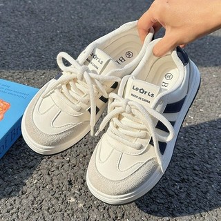 校園小白鞋配裙子原創鞋子百搭2025新款春季軟底帆布鞋女板鞋學生