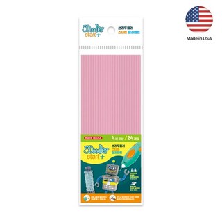 3Doodler Start 쓰리두들러스타트 어린이전용 3D펜 리필 필라멘트, PCL - 분홍