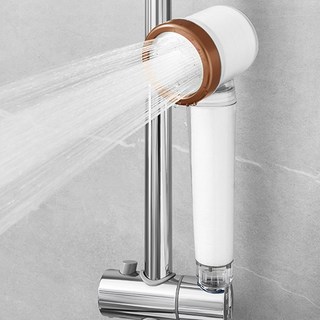 깔끔더하기 샤워헤드 수압증가 샤워기, 6개, 블루-2