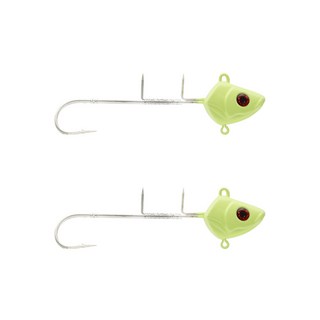 베이트샵 갈치텐야 생미끼채비 축광헤드, 2개