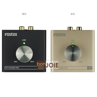 日本境內版 FOSTEX PC100USB-HR2 USB DAC 耳機擴大器 耳擴 PC100USB HR2, 黑色