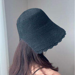 [모란코] 라탄 라피아 여름 넓은 챙 모자 턱끈 스트랩 보닛햇 모자