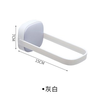 衣架收納架 衣夾整理架 吊掛收納, 1個, 單層款-灰色