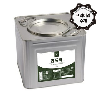 수제 라드유 대용량 7kg 돼지기름 해썹(HACCP)인증, 1개