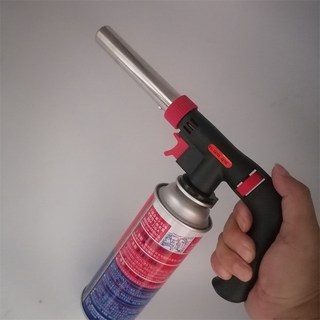 極光商城 卡式噴火槍 焊接燒烤 便攜旋風出火焊槍, 1個, 手把款
