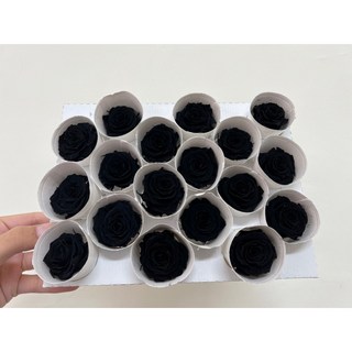 花藝夢*Rose Amor 厄瓜多永生玫瑰花XS號 單朵 永生玫瑰 主花 居家裝飾, 黑色
