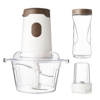 三合一料理攪拌機家用多功能電動絞肉機榨汁機嬰兒輔食機, 1個