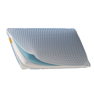 엠마 에어그리드 무중력 높이 조절 쿨링 메모리폼 베개, 1개, 화이트