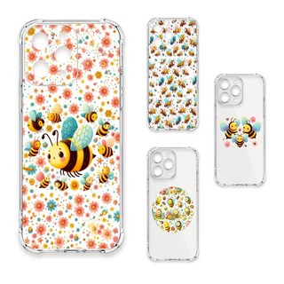 24H快速出貨 TRON S21/ FE/ Plus/ Ultra 可愛蜜蜂系列 四角防摔 軟殼 手機殼