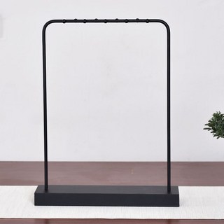 祥云鐵藝毛筆筆架 - 文房四寶展示架 初學者成人學生練字書法適用 (型號: 10128), 門型鐵藝筆架, 1個