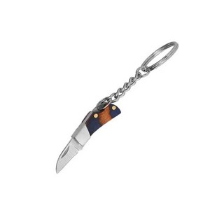 호신용칼 휴대용 포켓 나이프 키체인 접이식 스테인레스 스틸 언박싱 소형 블레이드 펜던트 키링 야외 자동, 1개