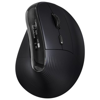 제닉스 STORMX VM4BT 무선 블루투스 버티컬 마우스, 블랙