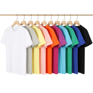 남녀공용 30수 고밀도 면 100% 코마사 무지 라운드 반팔 티셔츠 단체티