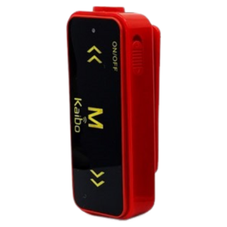 免執照迷你無線電耳機式對講機, 紅色, 1個, MINI-S2