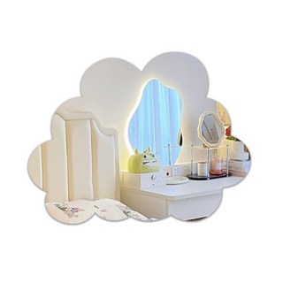 플랜와이 귀여운 부착형 아크릴 안전 거울, 미니-E구름