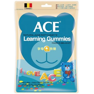 ACE Q軟糖 天然果汁軟糖 無人工色素香料防腐劑 比利時進口 寶寶健康零食, 字母Ｑ軟糖