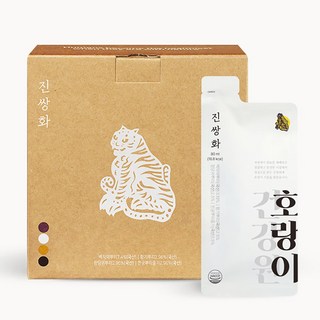 호랑이건강원 진쌍화, 80ml, 14개