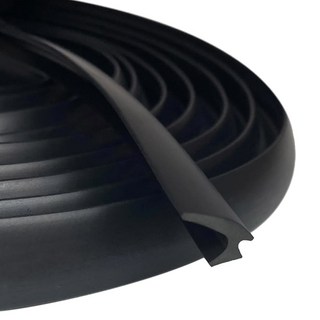 아로일더 RV 윈도우 고무 씰 스트립 1/2인치 x 1/4인치 잠금 개스킷 자동차 캠핑카 보트 트럭 및 밴용 윈도우 엣지 웨더스트립 13피트(4미터), Rubber, (1/4";1/2")-Thicken-13Ft, 1개