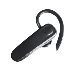 람쏘 신제품 LS-Stalk3 에스톡3 퀄컴칩셋 노이즈캔슬링 귀걸이형 통화 용 핸즈프리 음질 품질 좋은 한쪽 업무용 블루투스 헤드셋 무선 이어폰 추천 한국어음성 34시간사용, 블랙