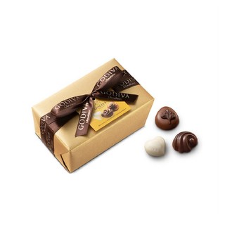 고디바 초콜릿 박스 발로틴 프랄린 Gold Ballotin Praline Chocolate Box -, 1개, 350g