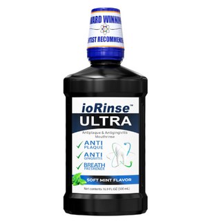 ioRinse Ultra 多效護理漱口水 - Dr.Grace推薦, 1個, Soft Mint 溫和薄荷,500ml