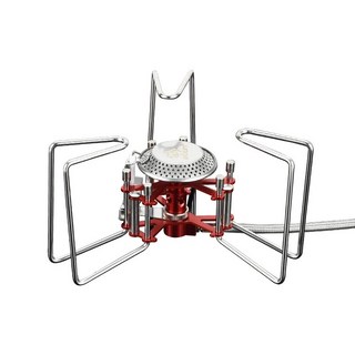 BULIN步林 原廠授權 汽爐 便攜式 電子點火 蜘蛛爐 高山爐 瓦斯爐 野營爐 氣爐 BL100-B6, 1個, 銀色