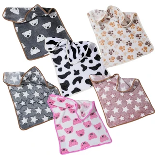 柔軟舒適保暖寵物墊, 灰色星星, 1個