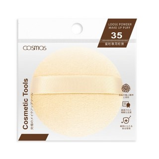 cosmos 蜜粉專用粉撲 蜜粉撲 化妝粉撲, 1個