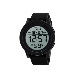 LED運動電子錶 夜光顯示 計時器 防潑水 矽膠手錶 加大錶面 款式2