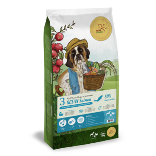 瑞威 Real Power 全齡犬 舒敏護膚配方 3號 海洋魚貝 乾糧, 10kg, 1個, 混合口味