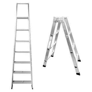 알루미늄 A형 사다리 8단 안전사다리 접이식, 1개