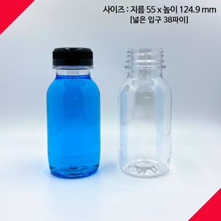 [보틀스] 200페트병 200미리 200ml 투명 페트병 주스병 플라스틱병 공병 소분병 작은병 소용량 미니병 국산 공장직영, 백색(38파이), 103개